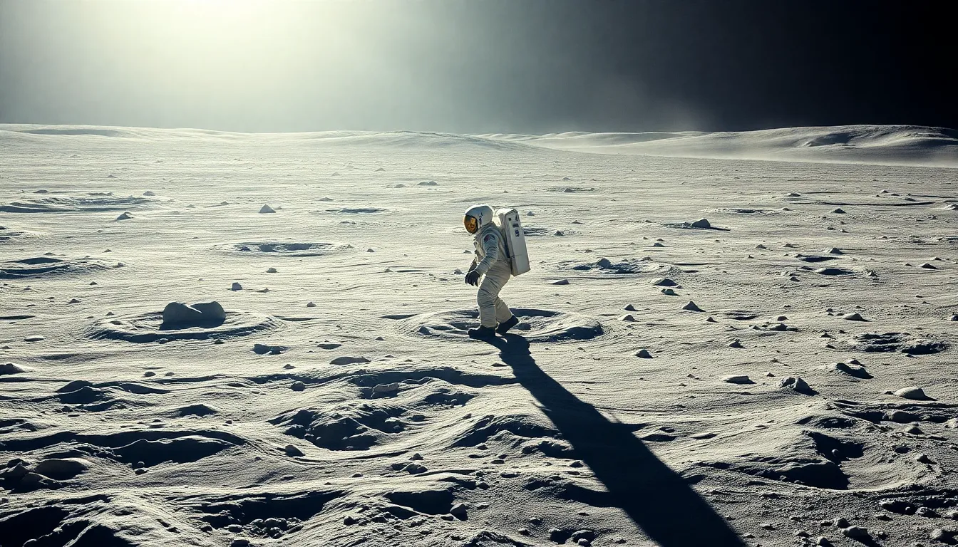 Astronaut on Lunar Surface
