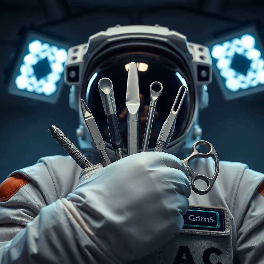 Astronaut Tools Laid Out for Mission Prep