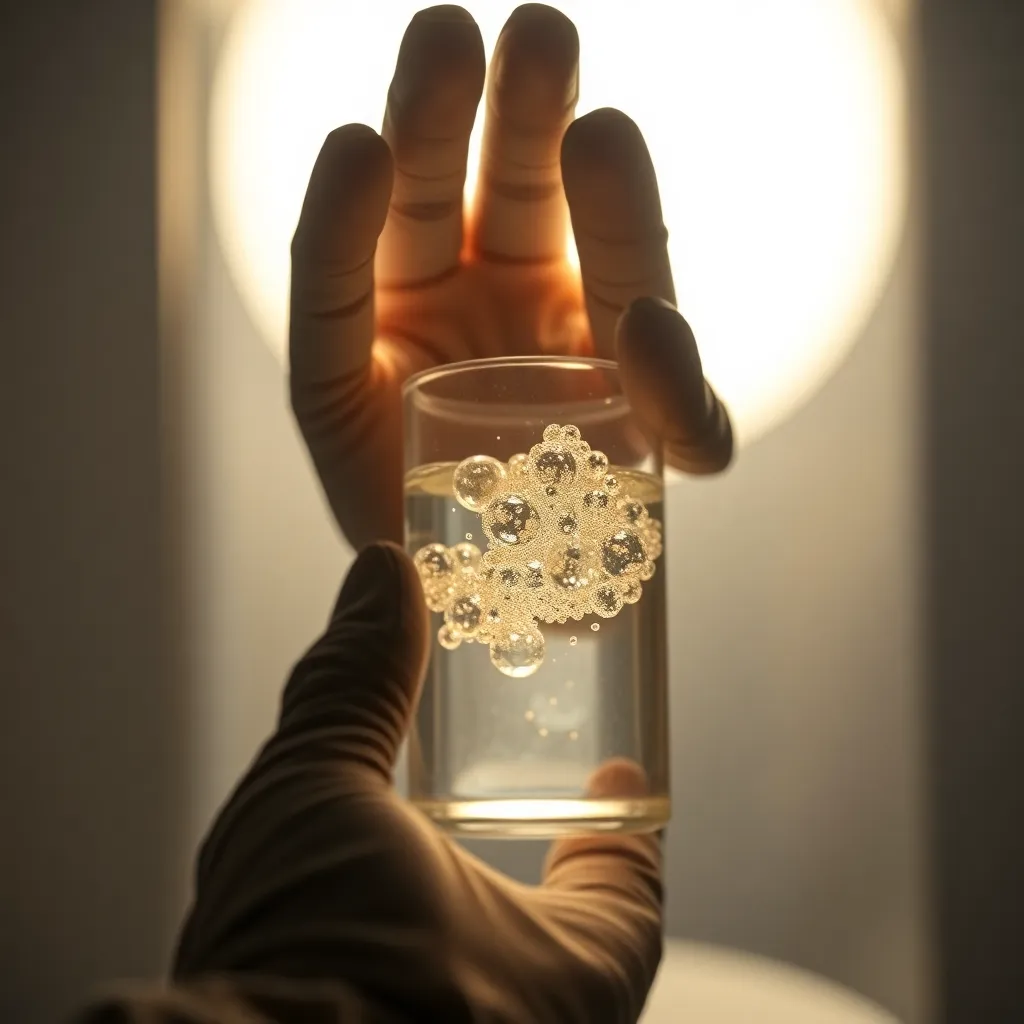 Close-Up of Astronaut Helmet Reflecting Earth