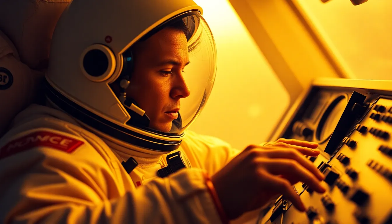 Astronaut Operating Control Panel