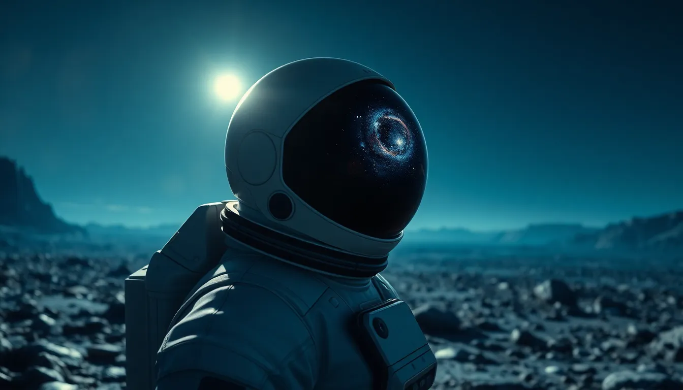 Astronaut on an Alien Planet