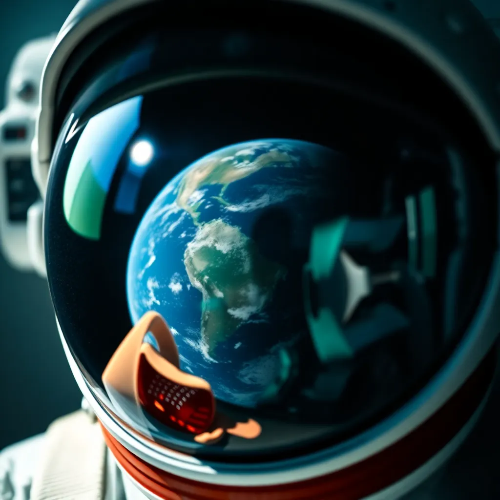 Astronaut Hand Reaching Out on Mars This intimate close-up captures an astronaut's gloved hand as it reaches out to touch the surface of Mars, with fine dust particles suspended in the warm, diffused light. The textures of the glove and the Martian soil are vividly highlighted, inviting viewers to consider the tactile experience of exploration. The shallow depth of field creates a creamy bokeh background, drawing attention to the hand and enhancing the sense of delicate interaction. The earthy reds and browns of the Martian landscape contrast sharply with the glove, emphasizing the extraordinary nature of human presence on another planet.