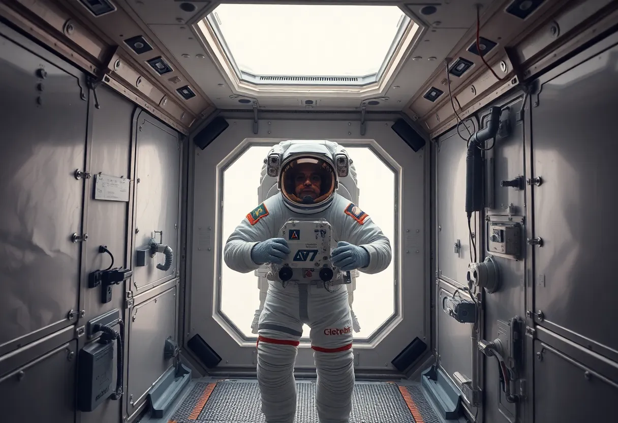 Preparing for a Spacewalk