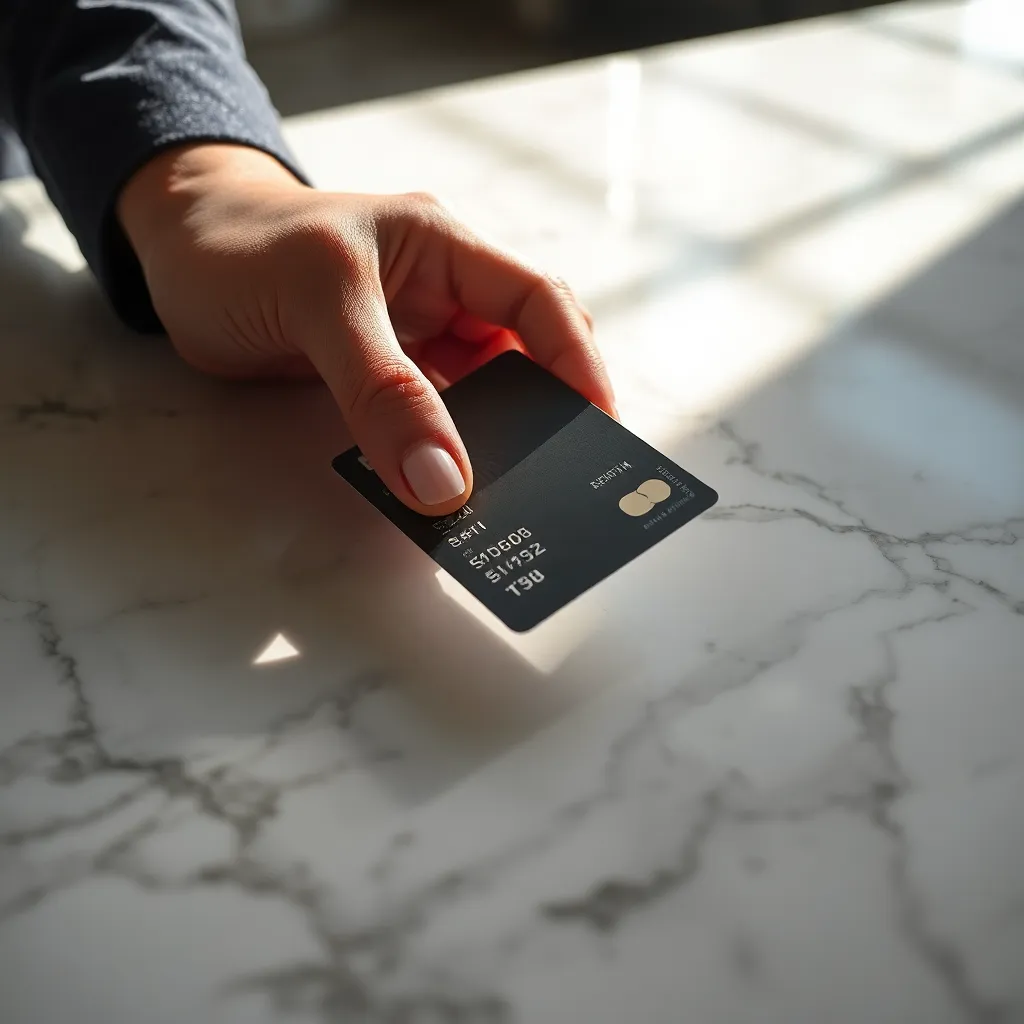 Luxury Banking Experience with Credit Card