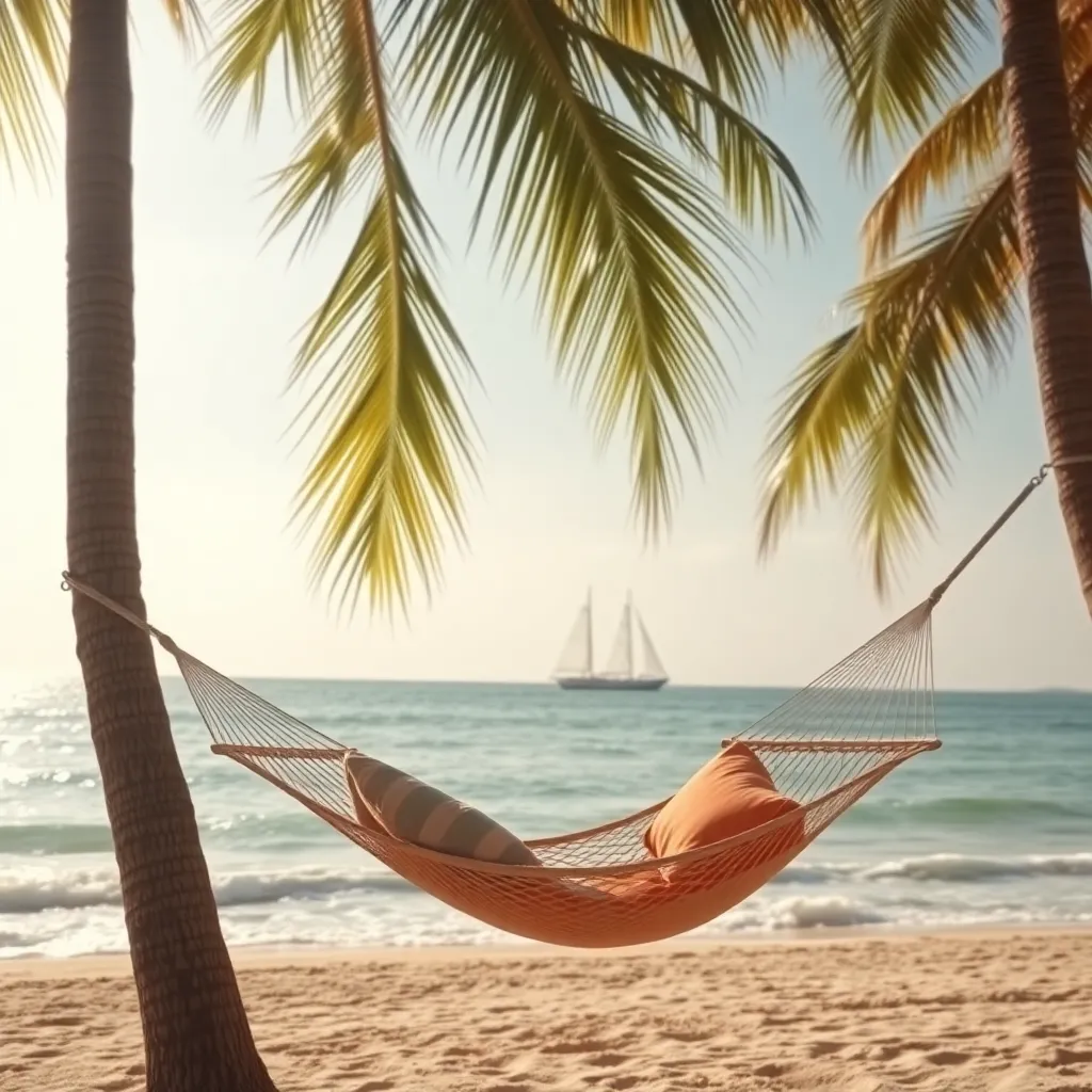 Peaceful Hammock by the Beach