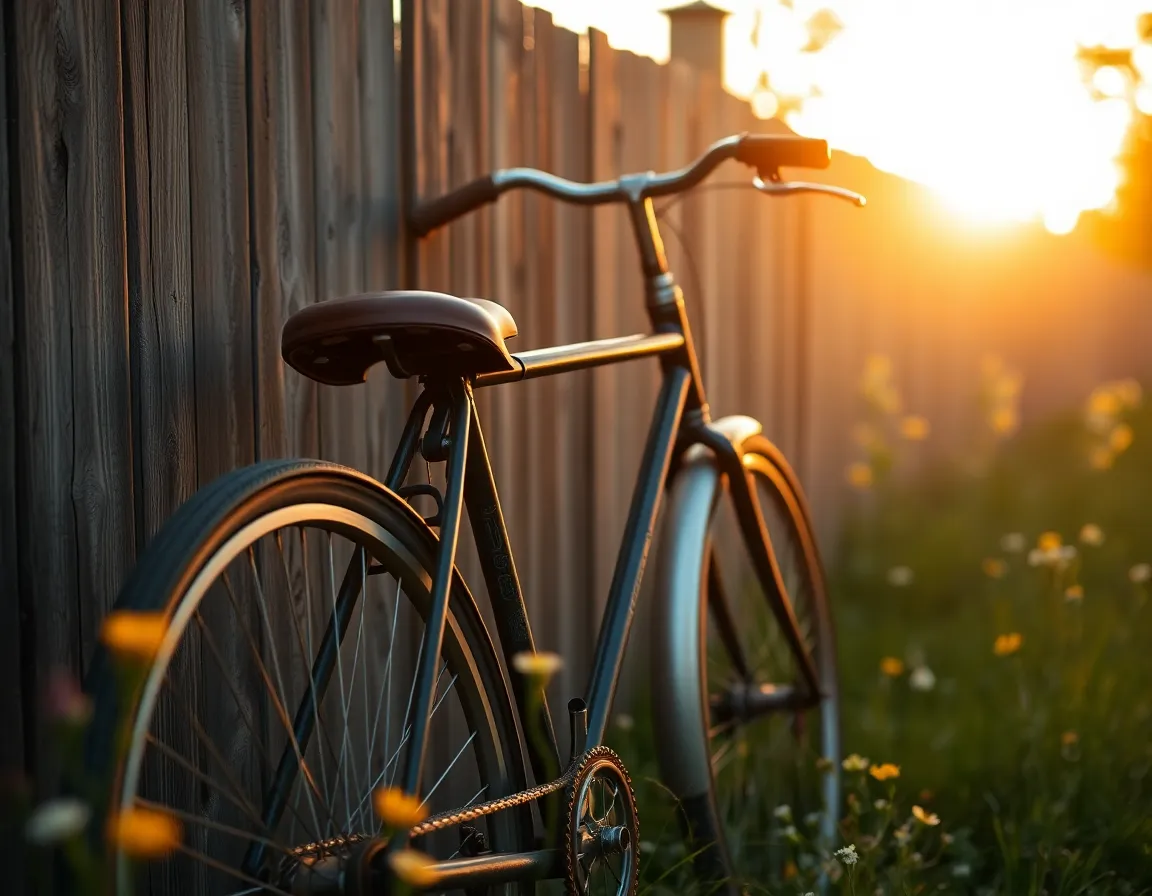 Bicycle Surrounded by Nature in Park