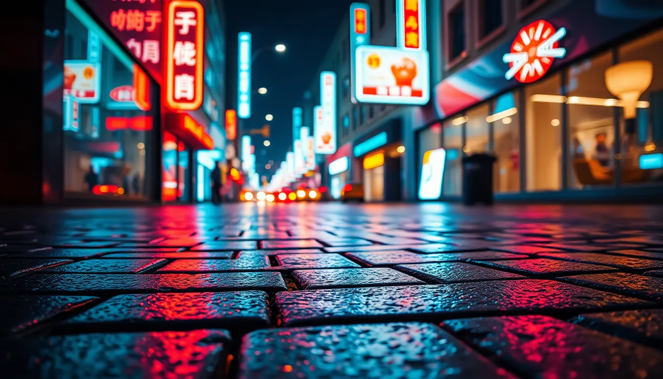 Urban Big Data: Neon Lights at Night