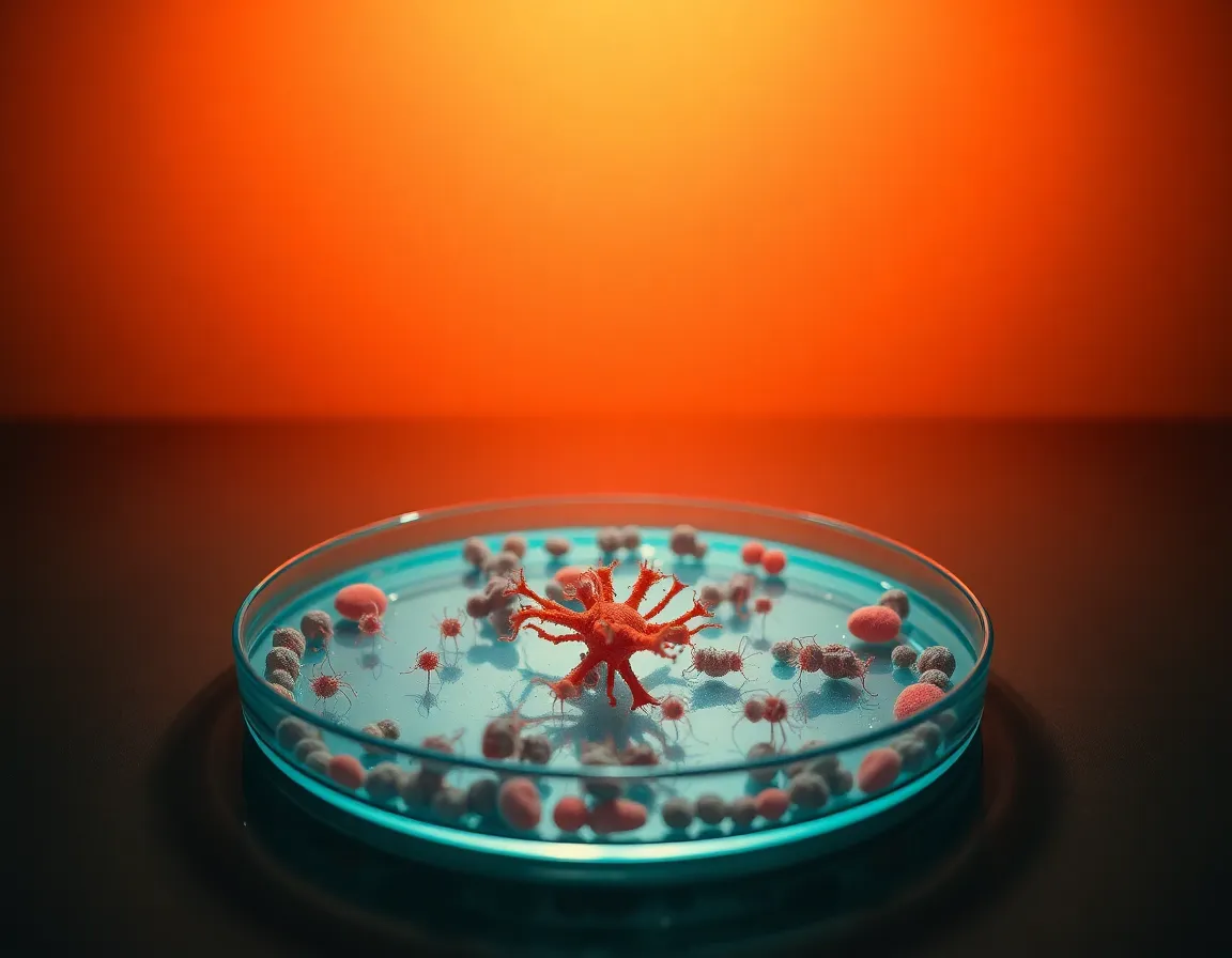 Bacterial Cultures in Studio Setup
