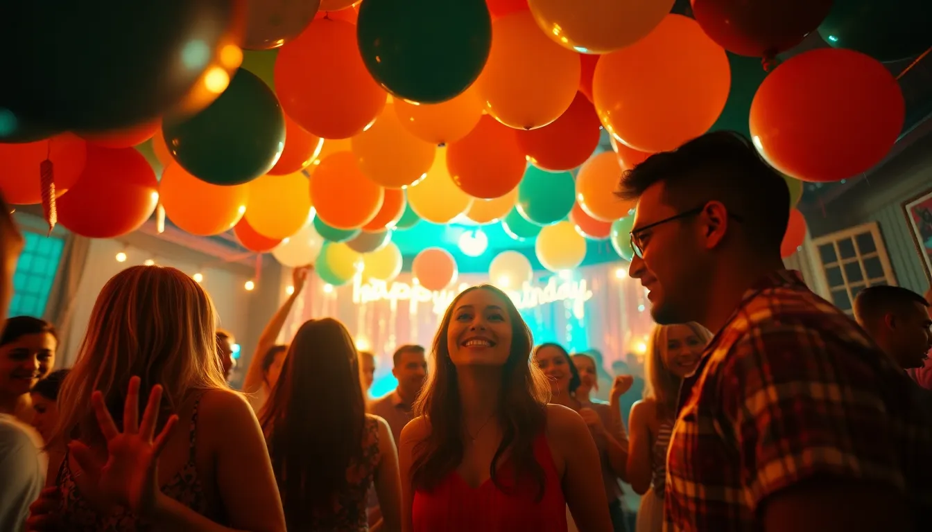 Dynamic Birthday Party Celebration