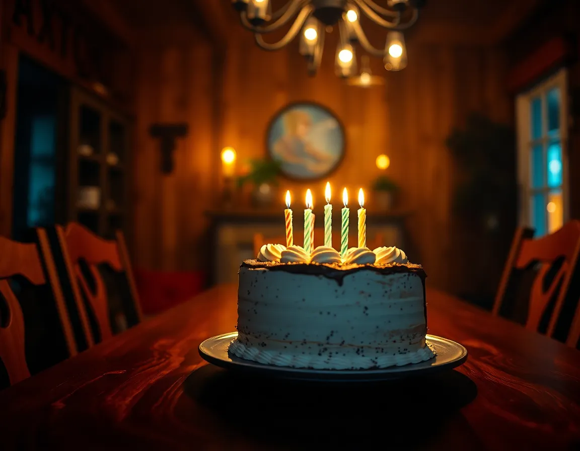 Children Playing Games at a Birthday Party