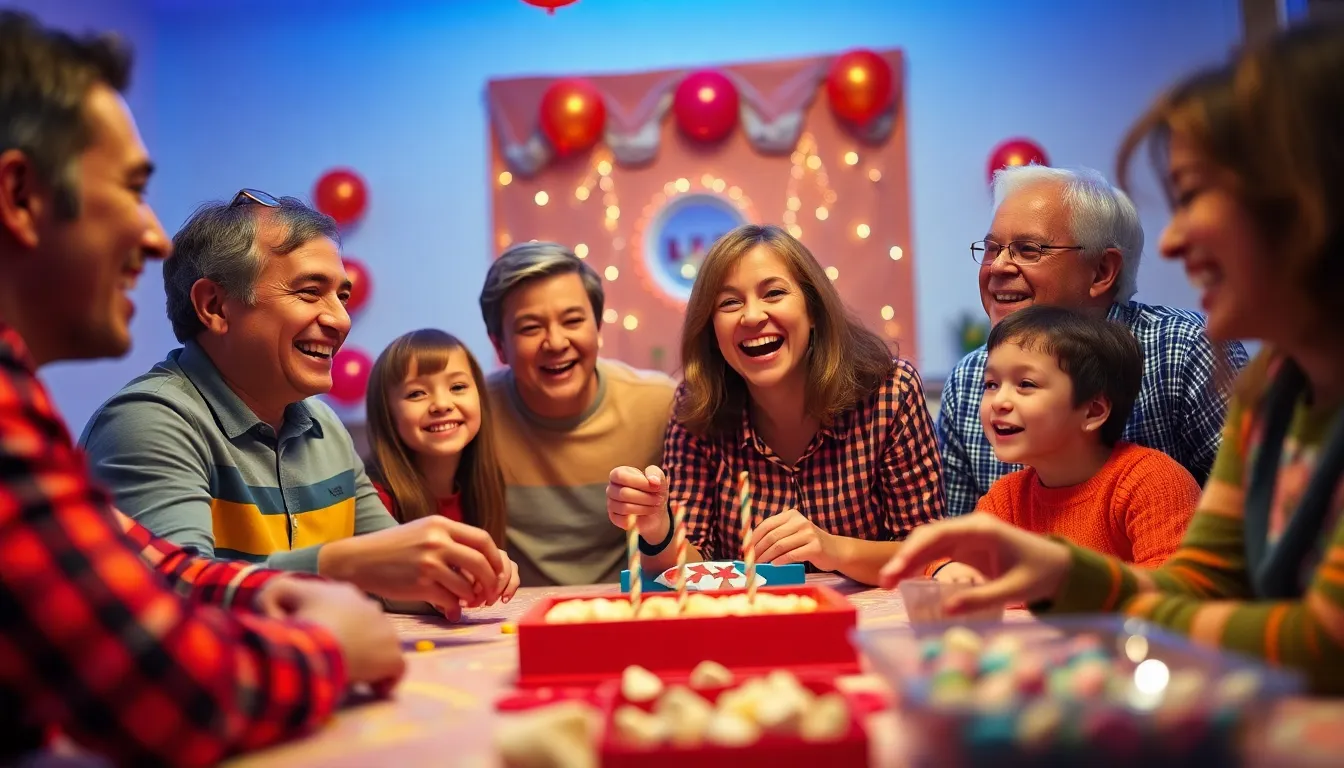 Family Game Night Birthday Celebration