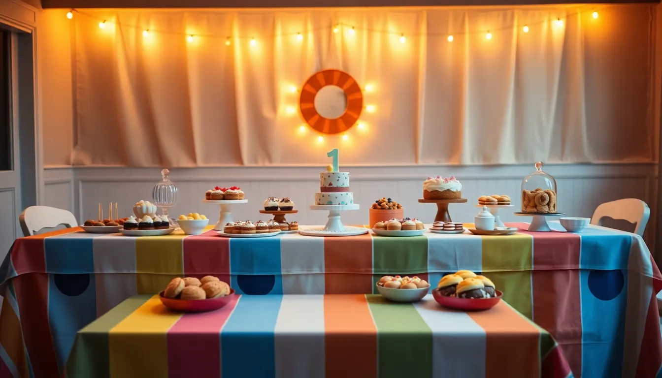 Charming Birthday Party Table Setup