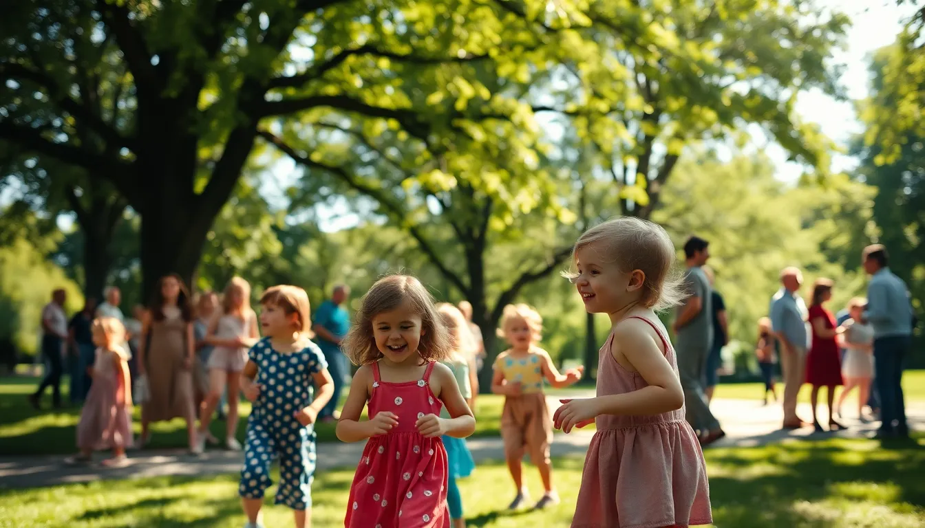 Birthday Celebration in the Park