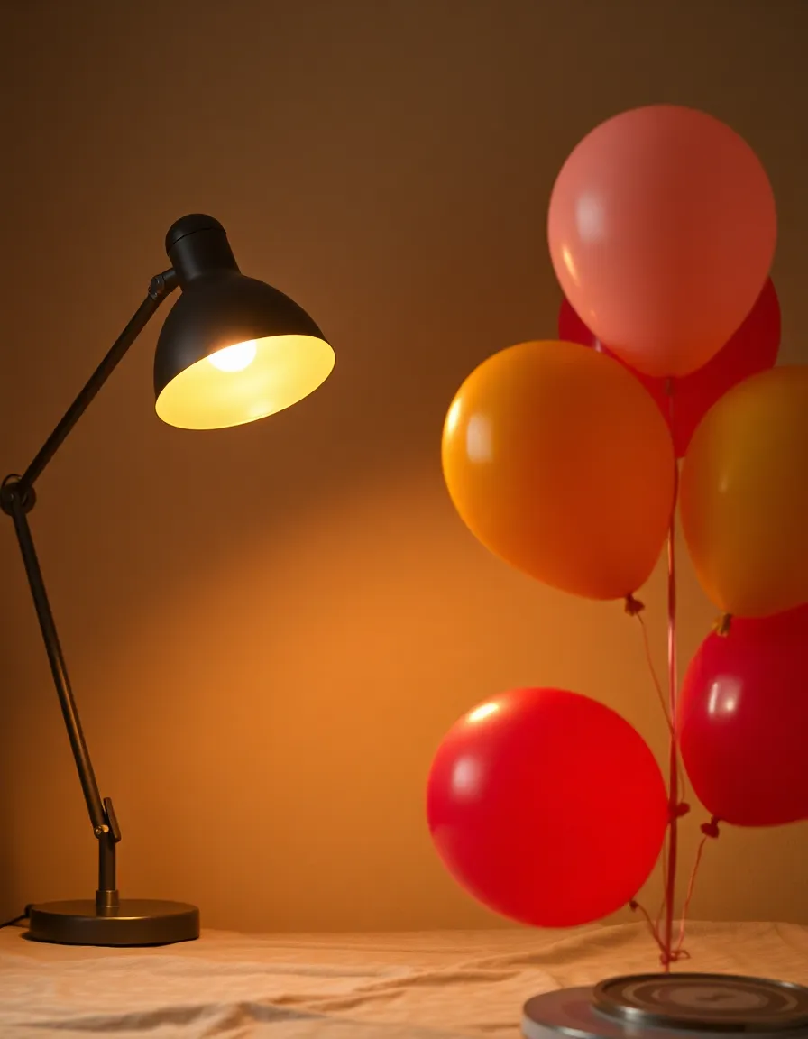 Decorative Birthday Balloons at Home