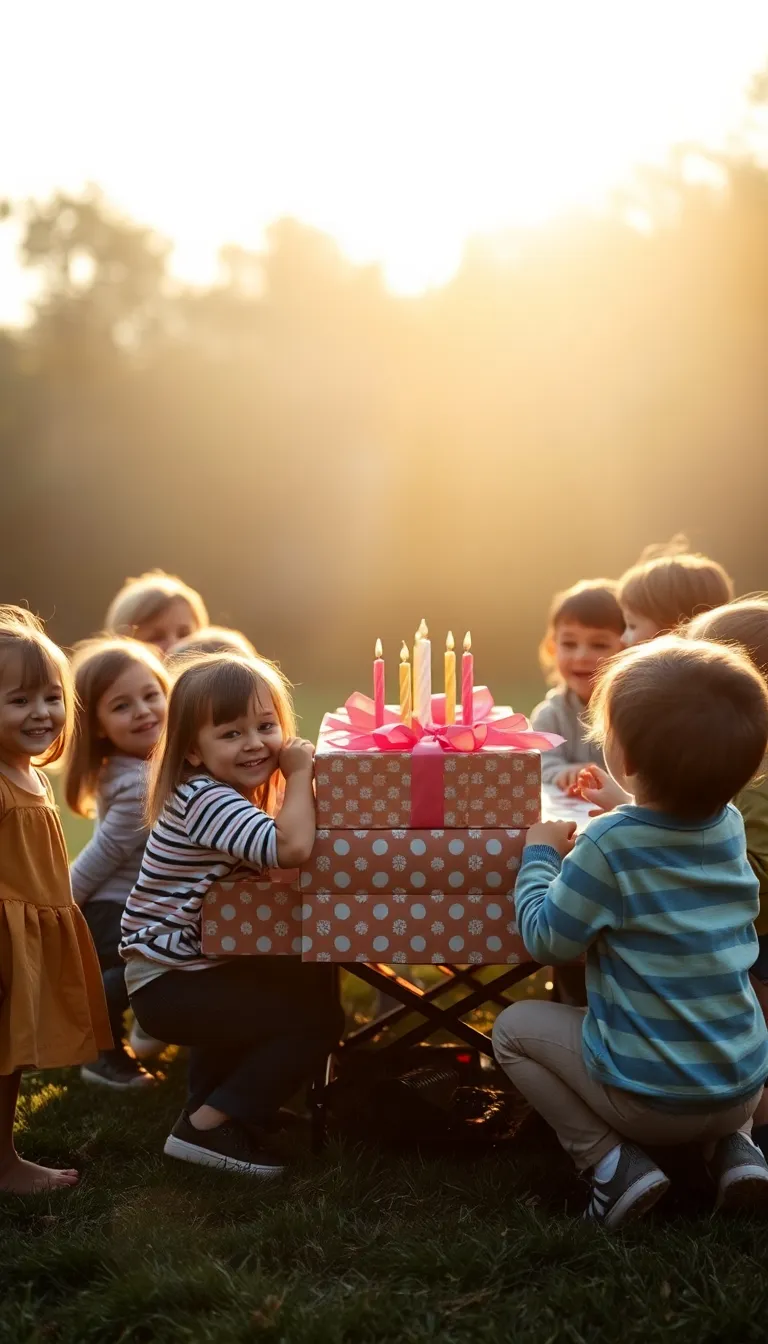 Children's Birthday Gift Table