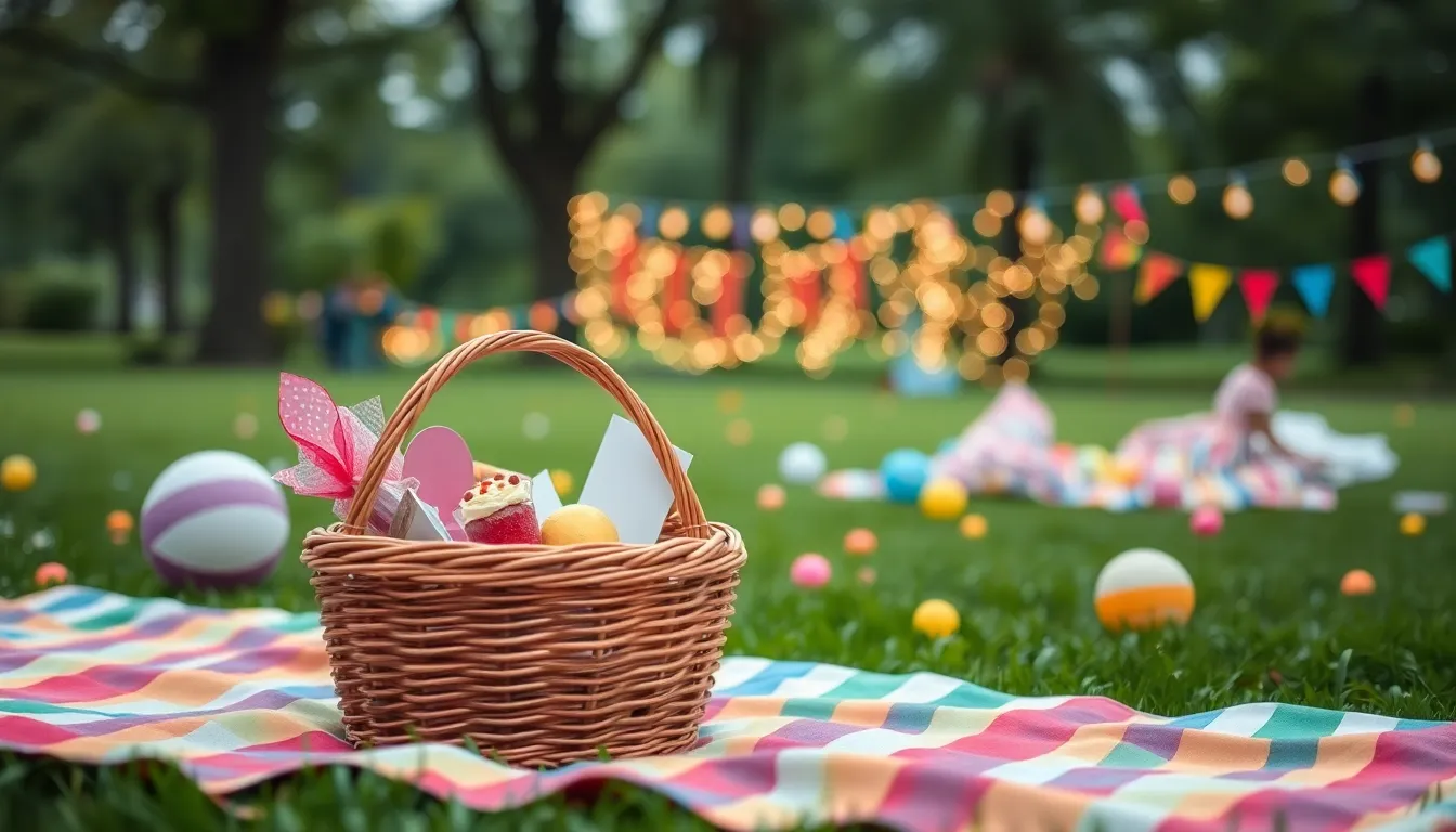 Outdoor Birthday Picnic Celebration