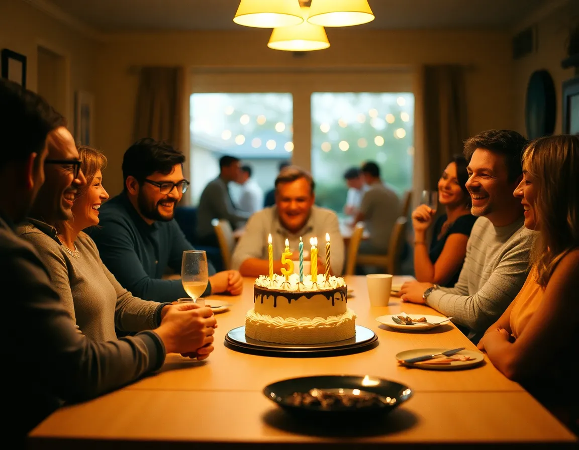 Cozy Indoor Birthday Gathering