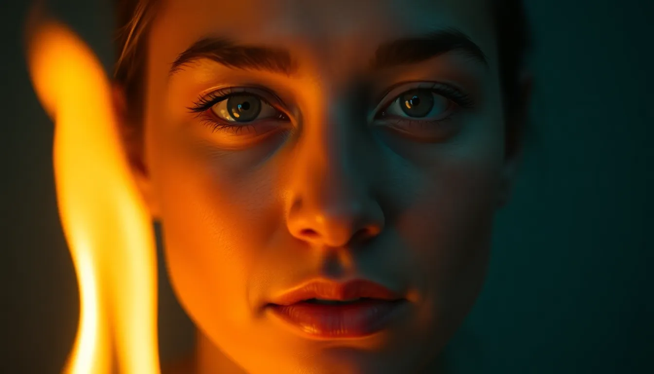 Birthday Celebration Around a Bonfire