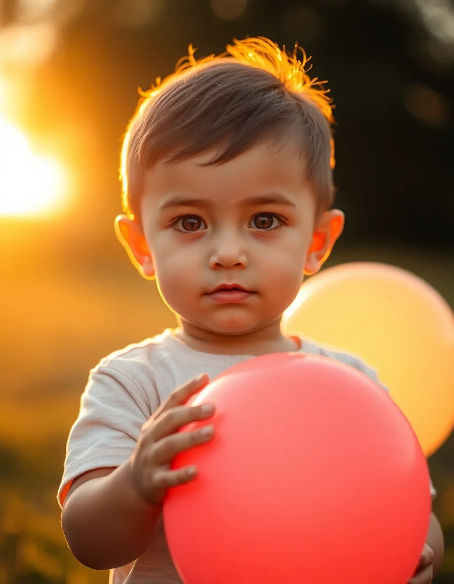 Child's Joyful Birthday Celebration
