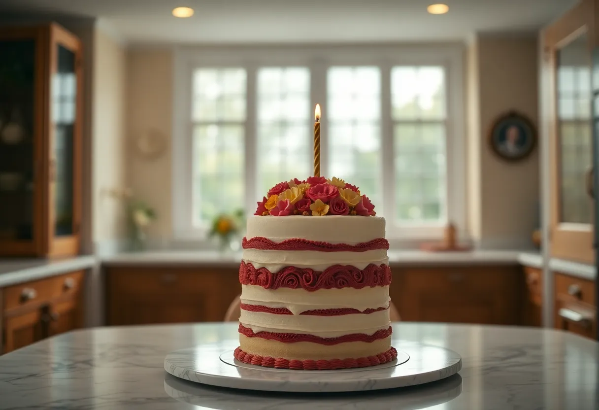 Child's Joyful Expression at Birthday Party