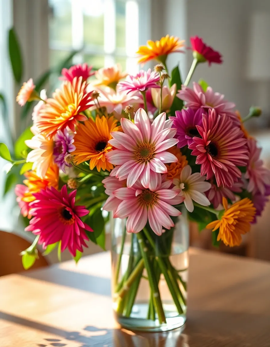 Colorful Floral Arrangement for Birthday