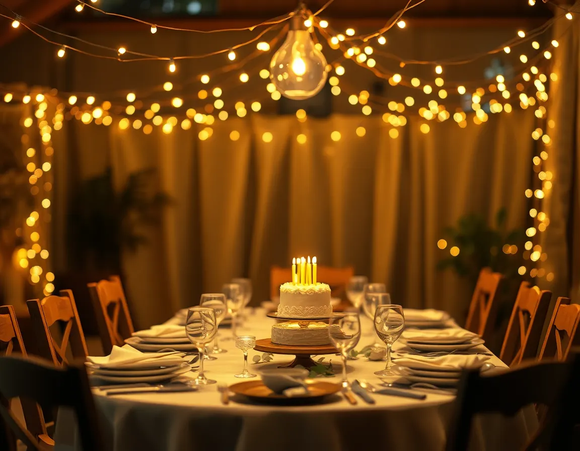 Magical Birthday Dinner Table Setting