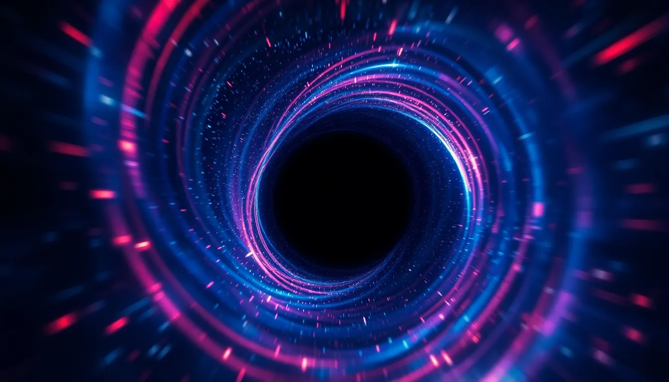 Light Warping Around a Black Hole