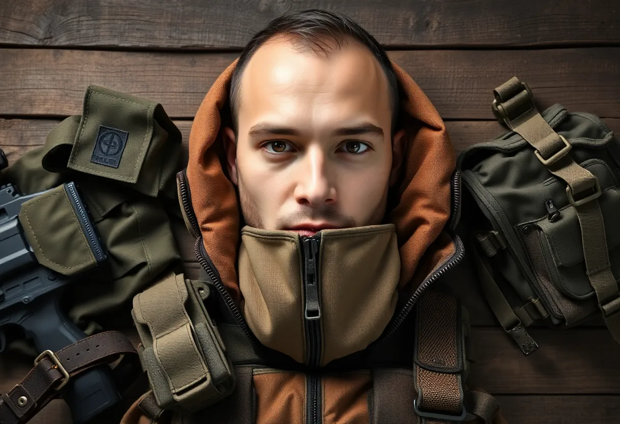 A military convoy composed of camouflaged vehicles maneuvers through a sun-drenched desert landscape. The midday sun casts strong shadows and highlights the sandy textures, creating a stark contrast that emphasizes the vehicles' camouflage. The cinematic teal and orange color grading adds a dramatic flair to the scene, while the use of leading lines guides the viewer's eye towards the convoy, illustrating the tactical operation in progress. The heat haze in the distance adds a layer of depth to the image.