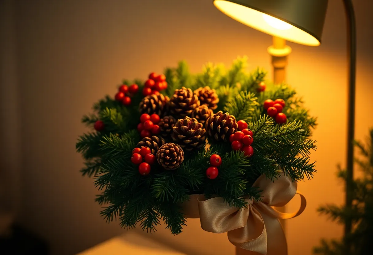 Elegant Christmas Wreath Decoration