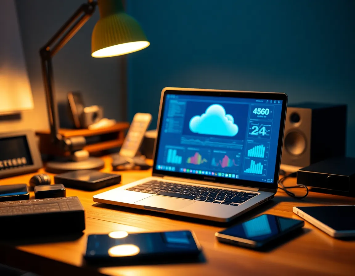 Cloud Data Visualization on a Workspace