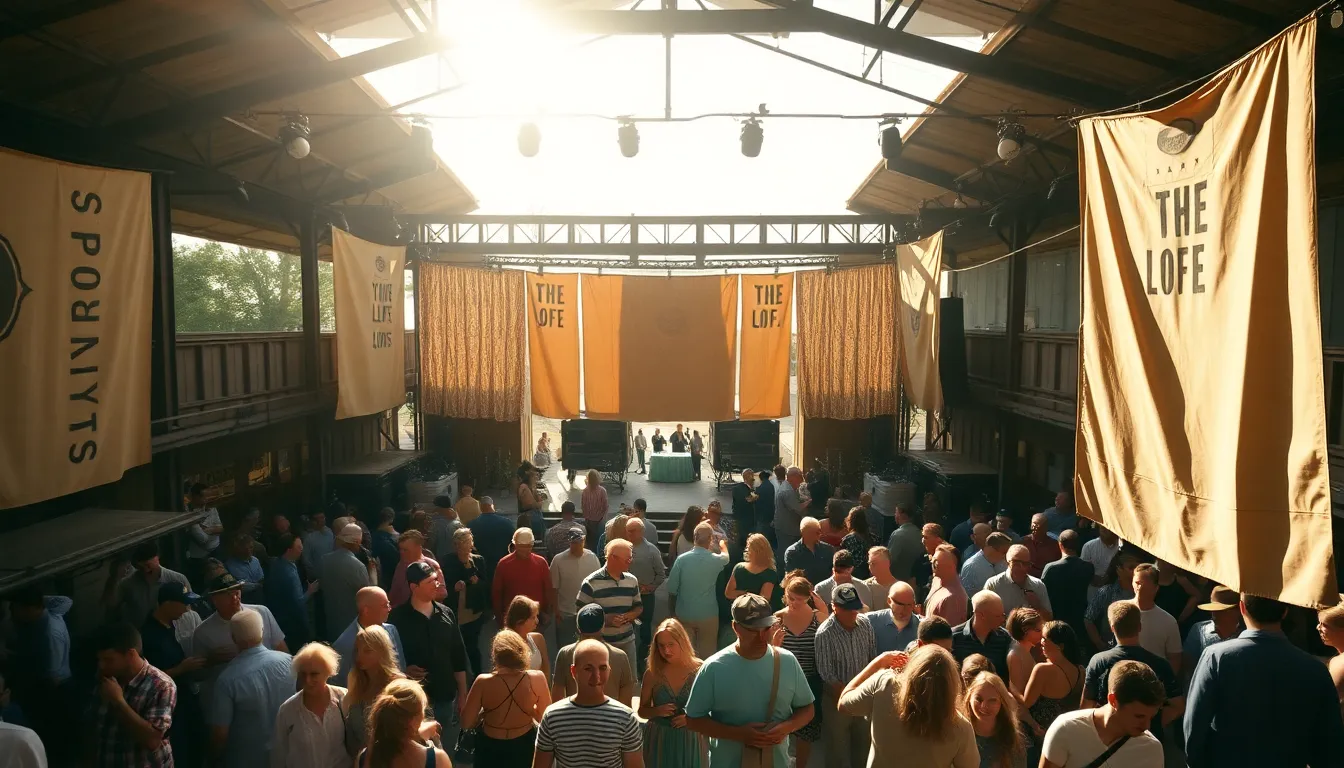 Outdoor Music Festival Atmosphere