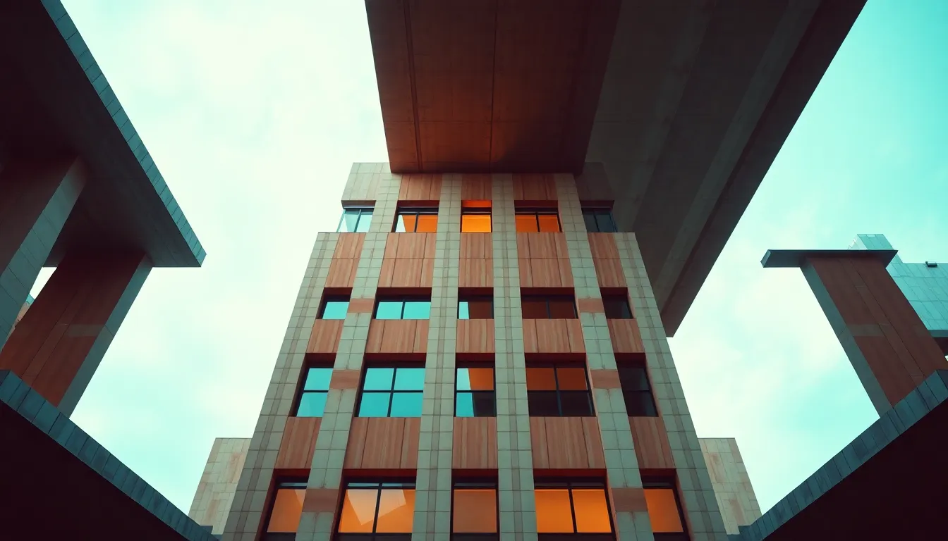 Modern Concrete Architectural Structure