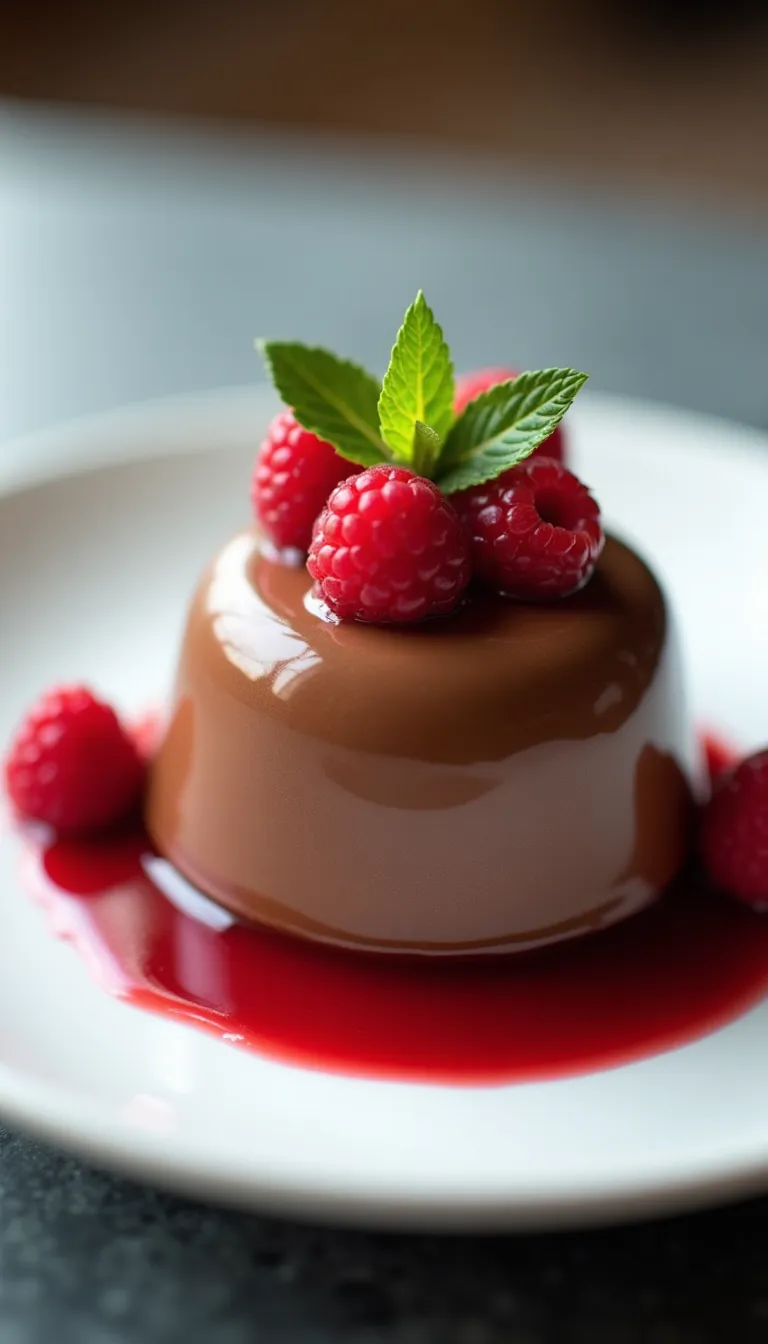 Gourmet Chocolate Mousse Dessert