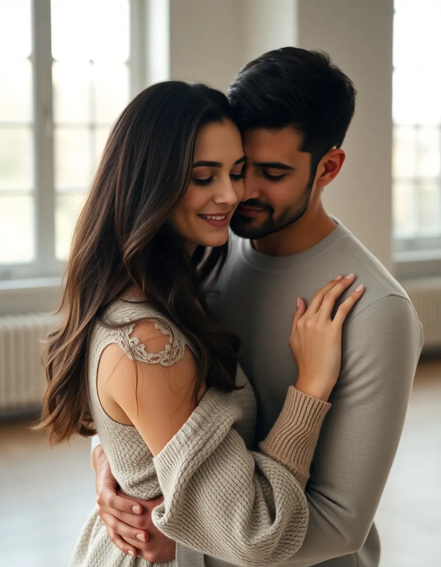 Intimate Moment Between Partners