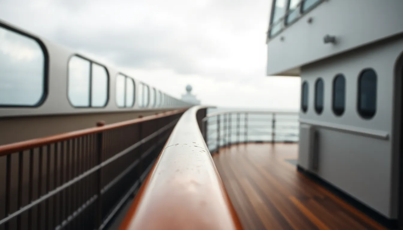 Couple Enjoying Breakfast on Cruise Balcony