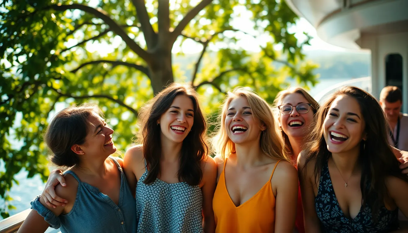 A beautifully intimate scene captures a couple enjoying a romantic dinner on a cruise deck under the stars. Warm tungsten lighting creates a cozy glow, enhancing the mood of the evening. The selective focus ensures the couple stands out against the dreamy bokeh of the ship's twinkling lights. This image encapsulates the essence of luxury and romance at sea, making it ideal for travel enthusiasts.