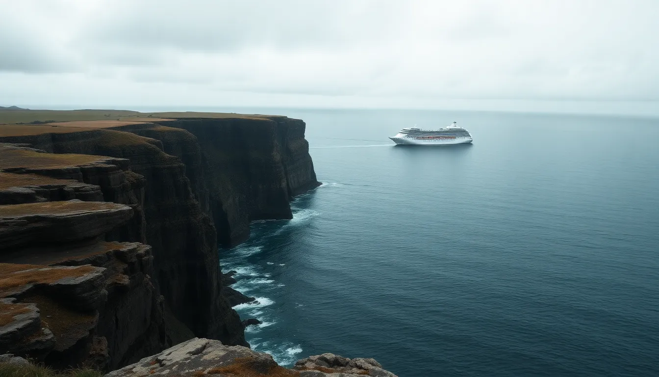 Luxurious Cruise Ship Lounge Interior