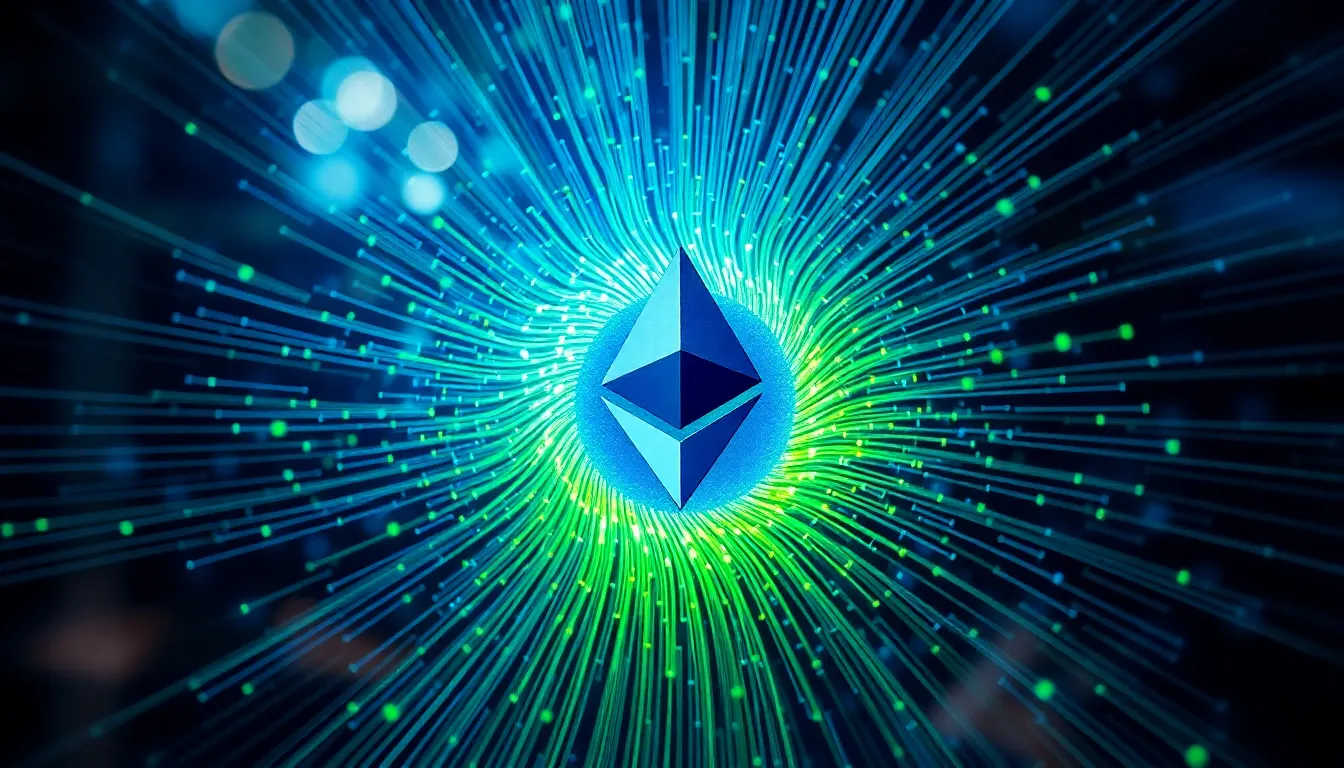 Abstract Ethereum Digital Art