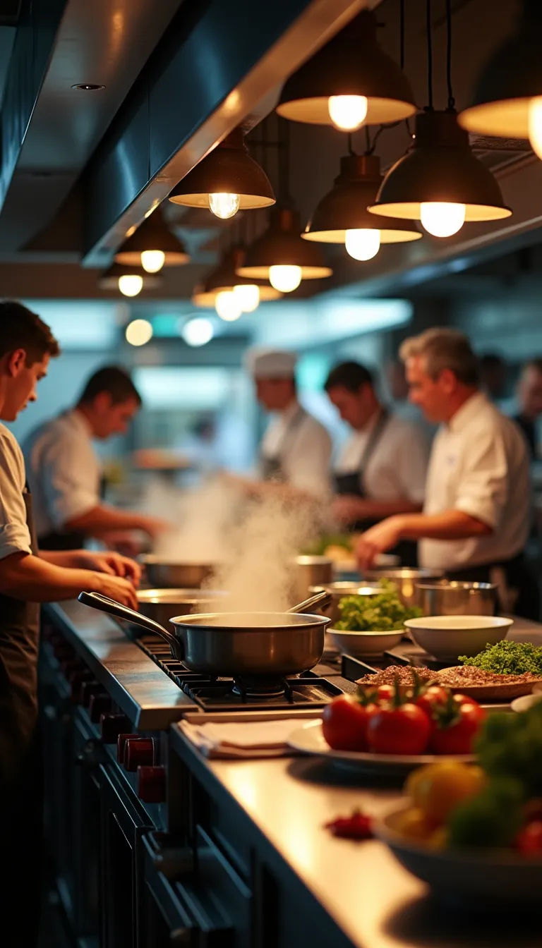 Dynamic Chefs in a Busy Kitchen