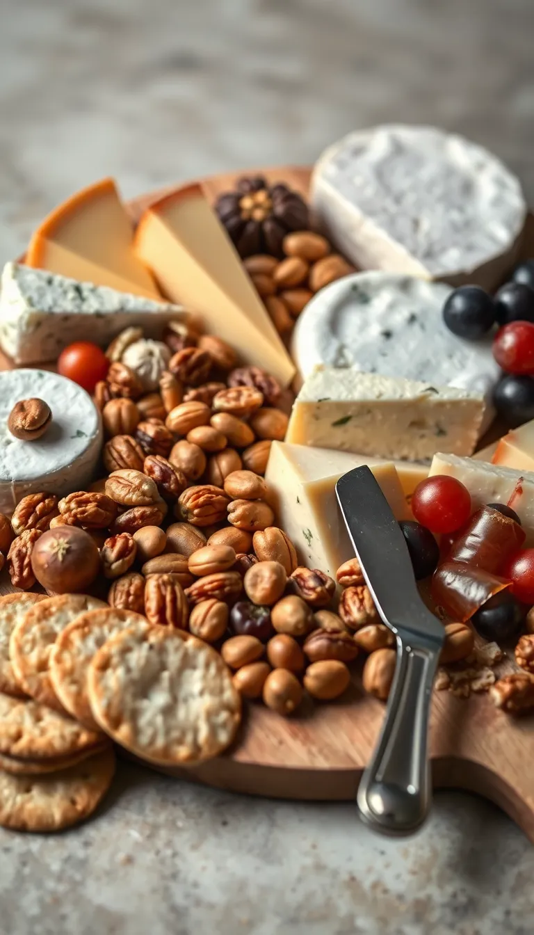 Artisanal Cheese Board Arrangement
