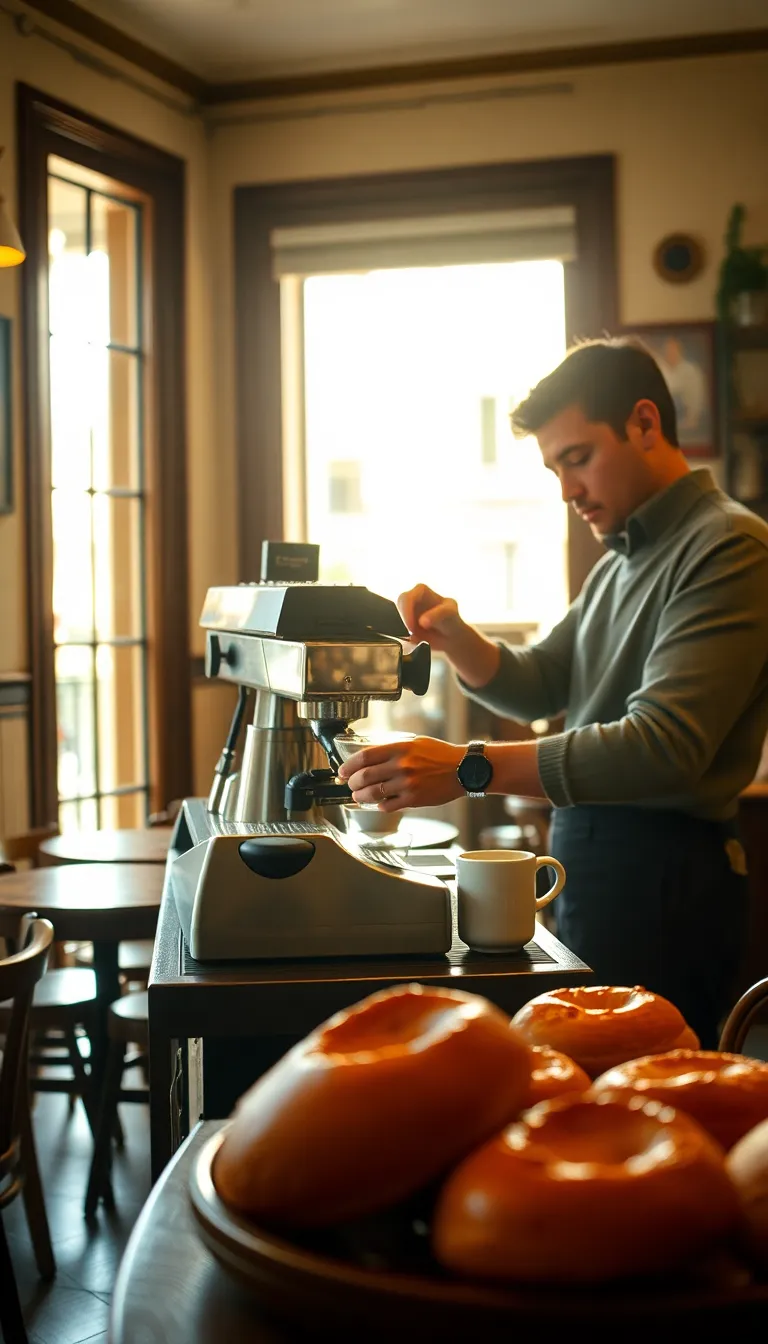 Traditional Italian Cafe in Florence