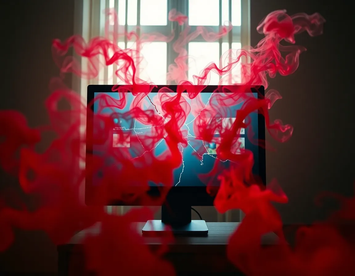 Abstract Cybersecurity Threat Visualization