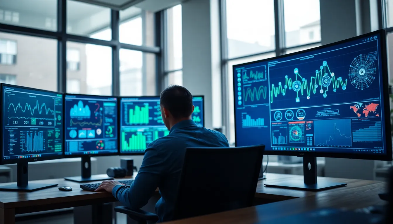 Cybersecurity Analyst at Work