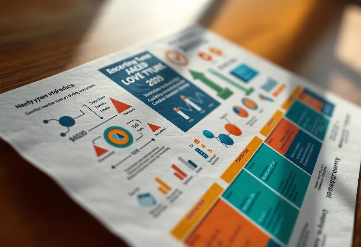 Detailed Cybersecurity Infographic on Paper