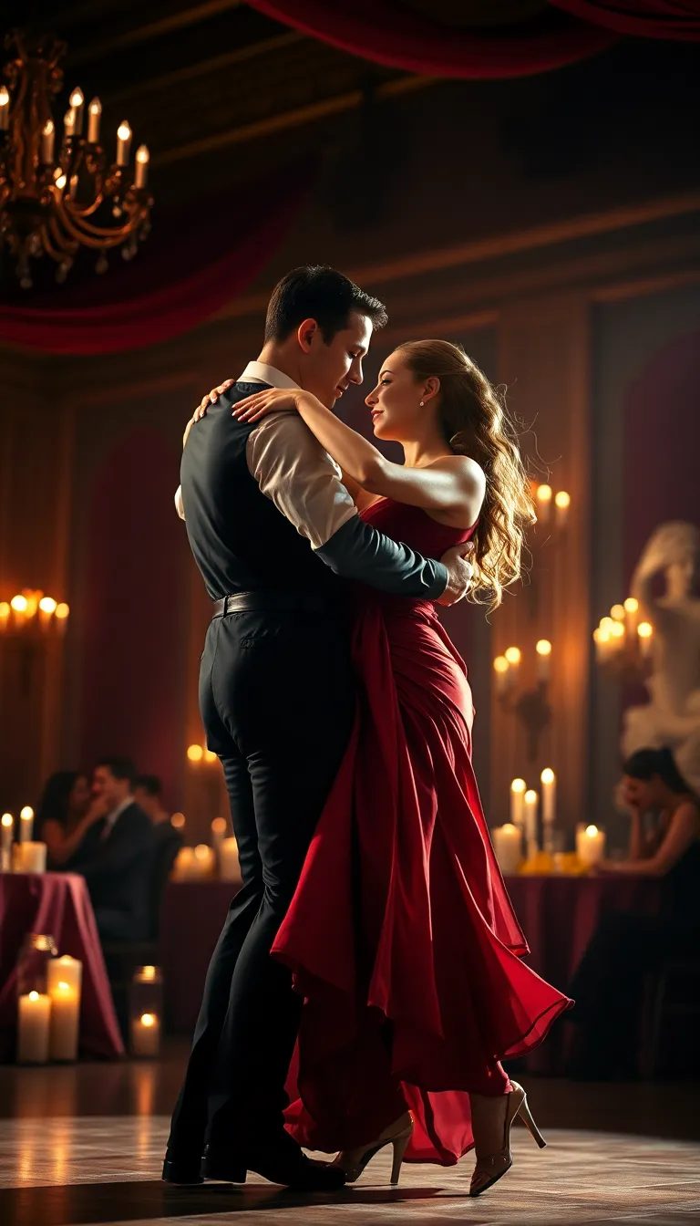 Passionate Tango Dance Couple