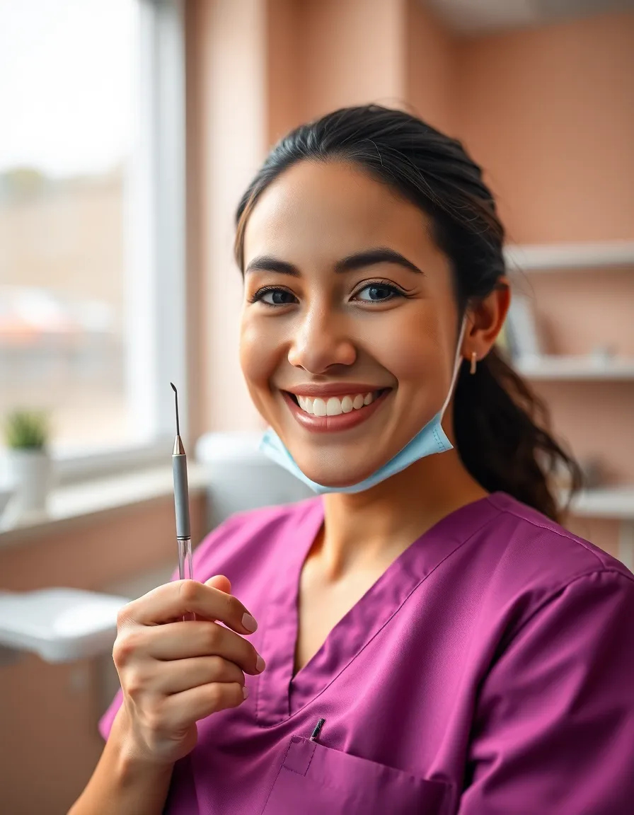 Confident Dentist Portrait in Clinic