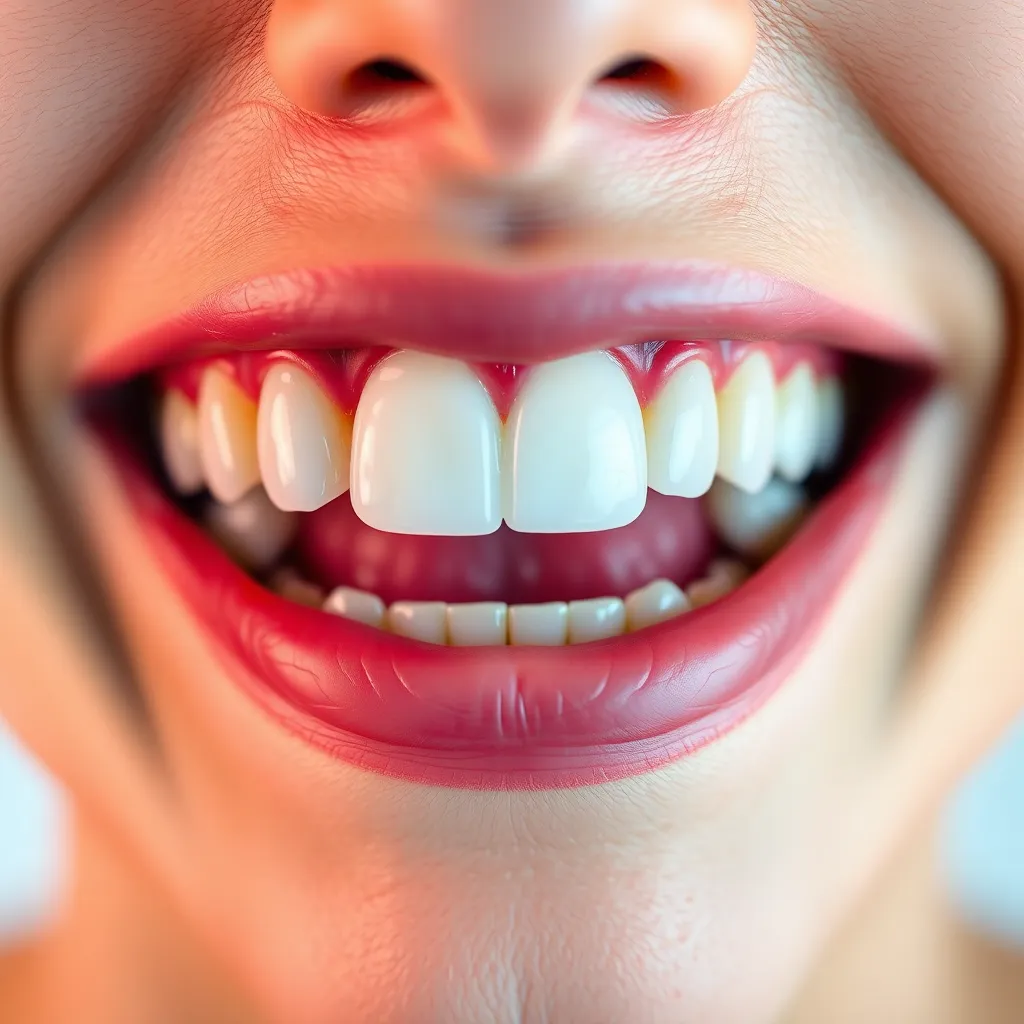 Close-Up of Healthy Teeth