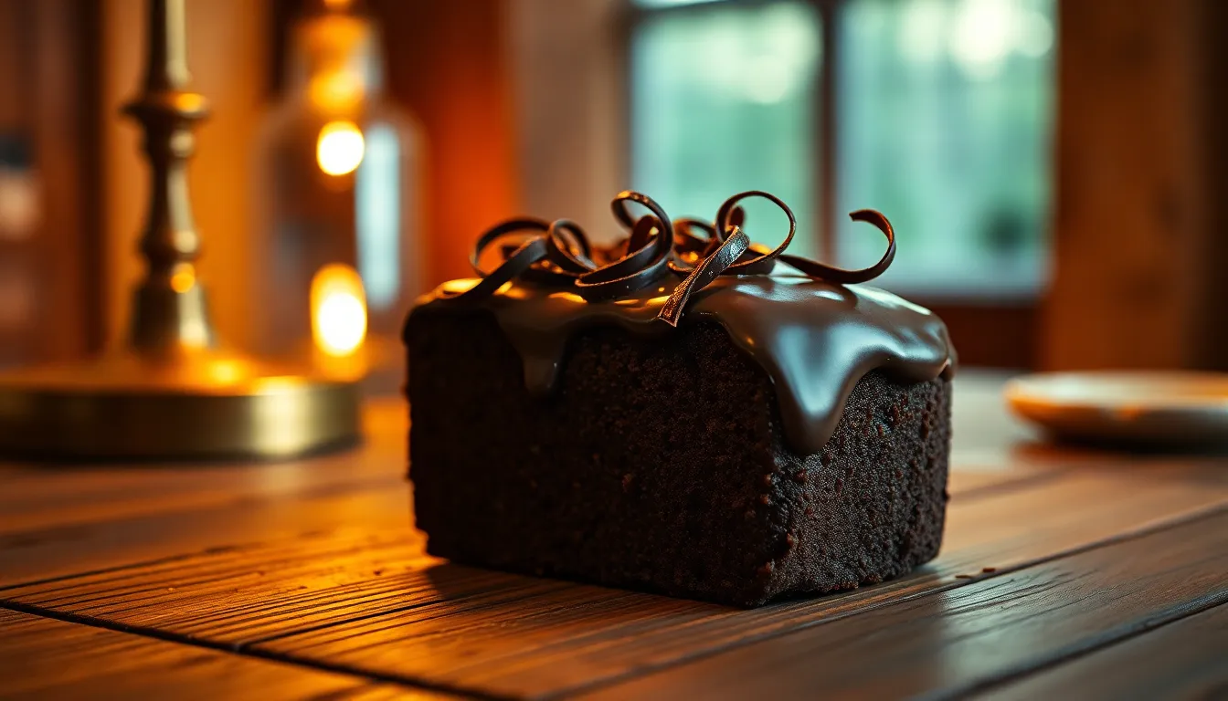 This image features a delectable chocolate mousse served on an elegant porcelain plate, garnished with fresh raspberries and a light dusting of cocoa powder. The warm tungsten light creates a cozy and inviting atmosphere, highlighting the rich textures of the mousse. With a beautifully blurred background that draws focus to the dessert, this scene captures the essence of indulgence and sophistication, appealing to dessert lovers and food enthusiasts alike.