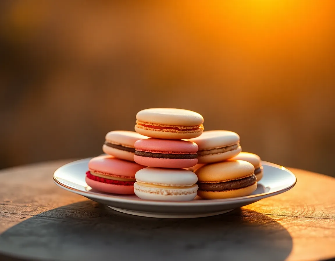 Artfully Plated Panna Cotta with Fresh Berries