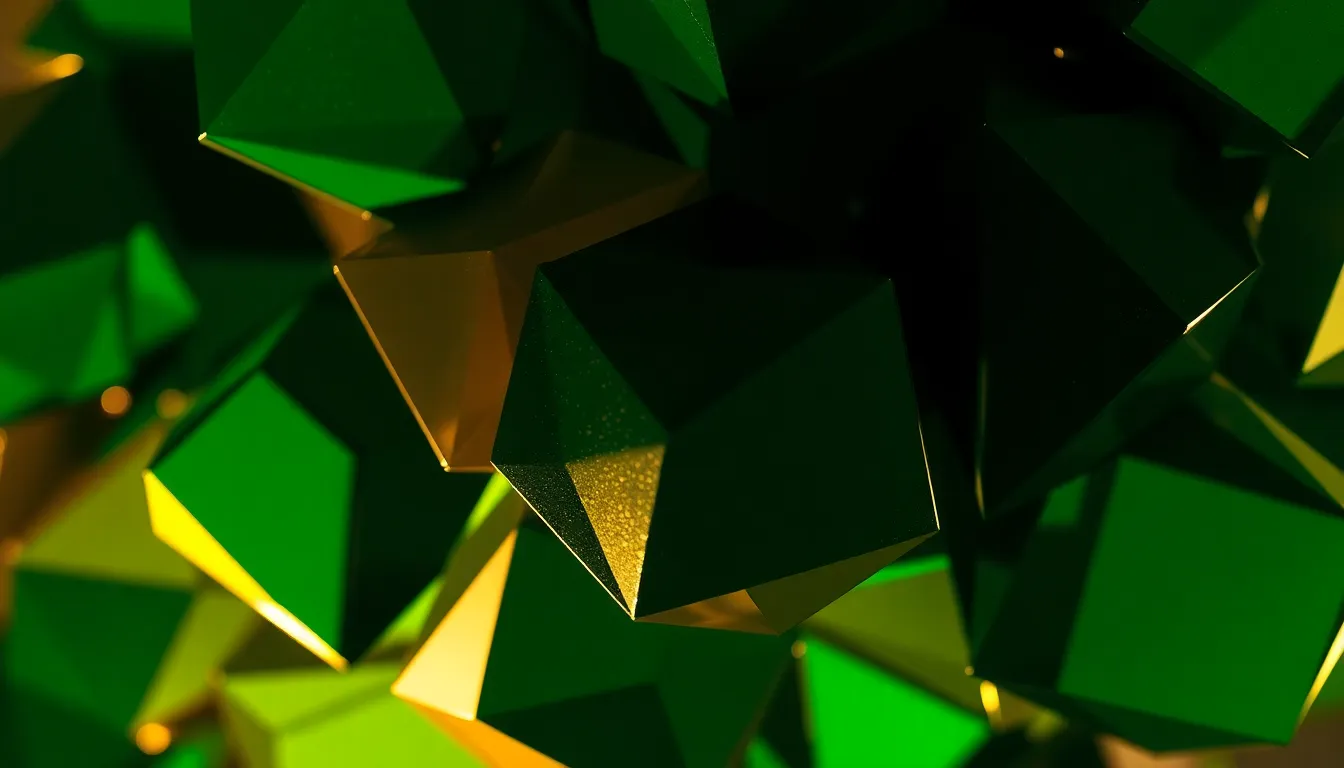 Vibrant Fractal Cosmic Digital Background